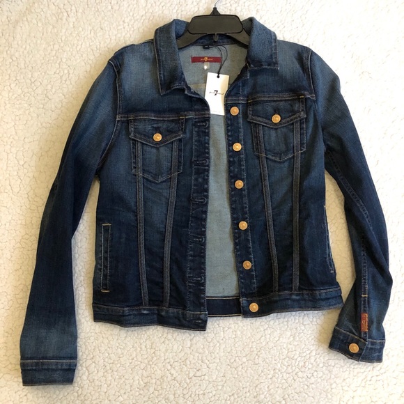 7 For All Mankind Jackets & Blazers - Seven For All Mankind Denim Jacket